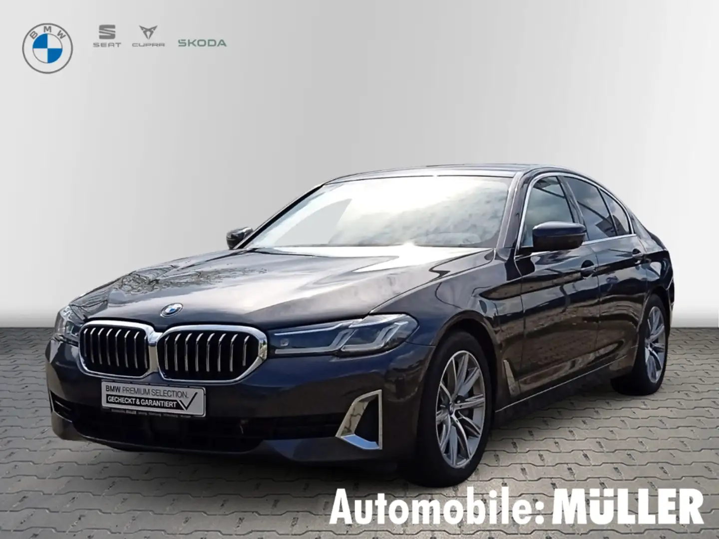 BMW 540 d xDrive LUXURYLINE+ACC+LASERLICHT+HUD+KAMERA+ Grau - 1