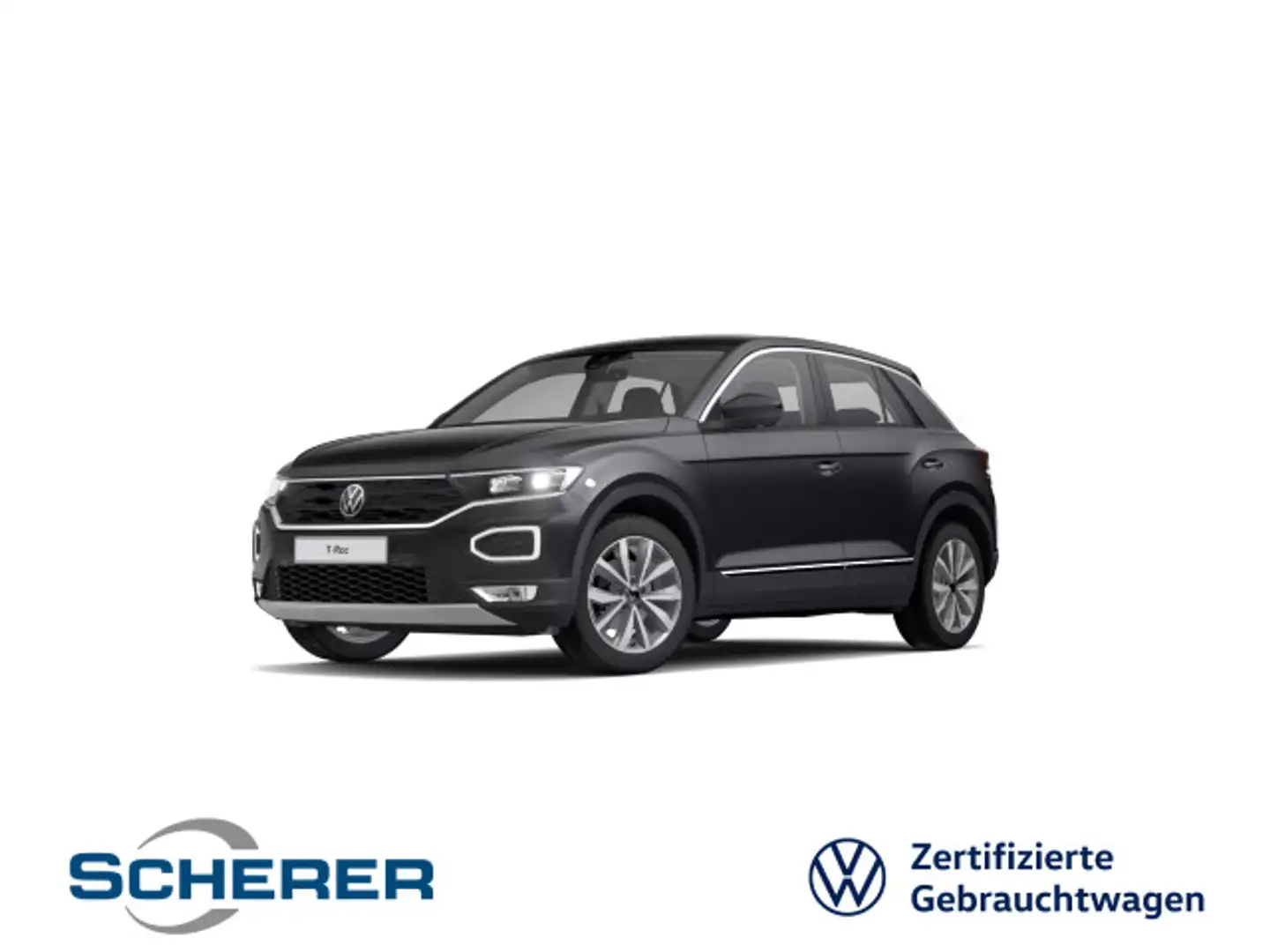 Volkswagen T-Roc T-ROC 2.0 TDI 6-GANG NAVI SHZ LED KAMERA REAR VI Grau - 1