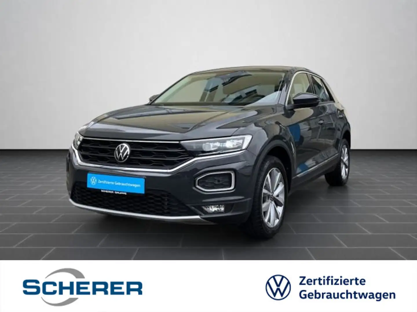 Volkswagen T-Roc T-ROC STYLE 2.0 TDI 6-GANG NAVI SHZ LED REAR VIE Gris - 1