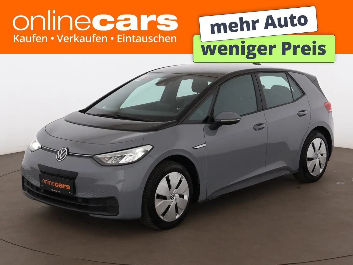 Volkswagen ID.3 Pure Performance 45kWh Aut LED RADAR NAVI Grau - 1