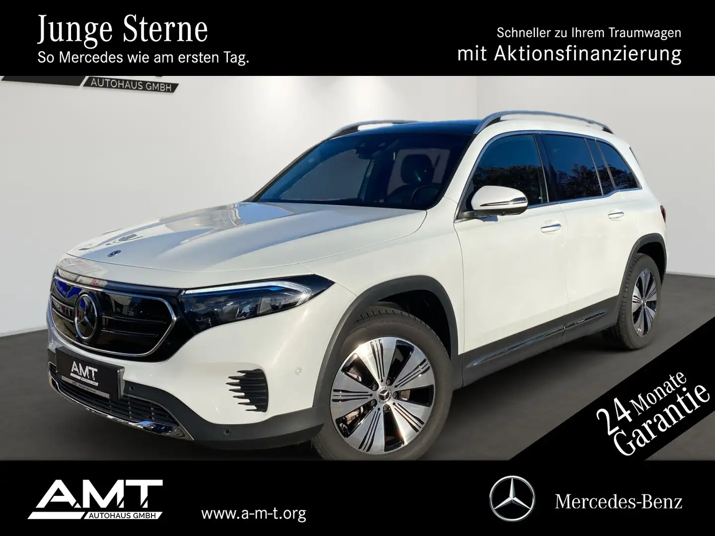 Mercedes-Benz EQB 300 EQB 300 4M Premium*7-Sitze*Pano*Distronic*360° Blanc - 1
