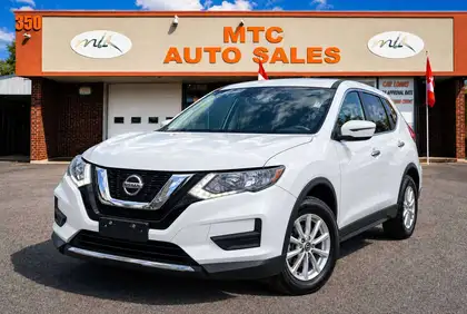 White 2018 Nissan Rogue SUV / Crossover Front-Wheel Drive Automatic