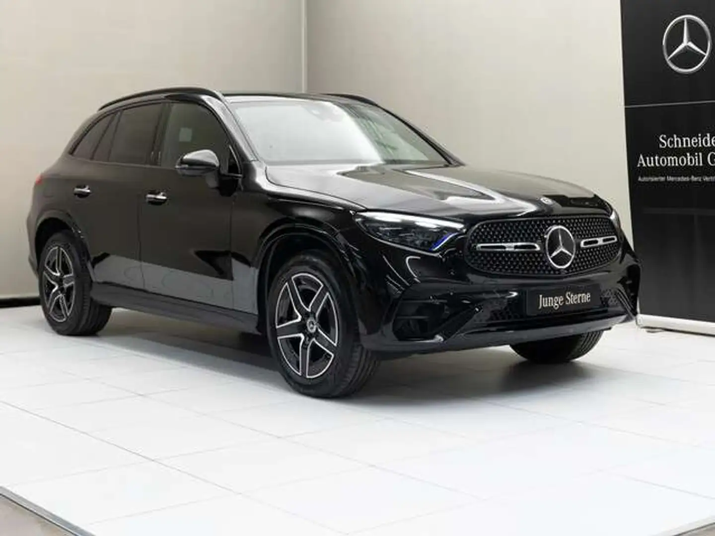 Mercedes-Benz GLC 300 de 4MATIC ACC SpurW Navi Sport S-Sitz Schwarz - 2