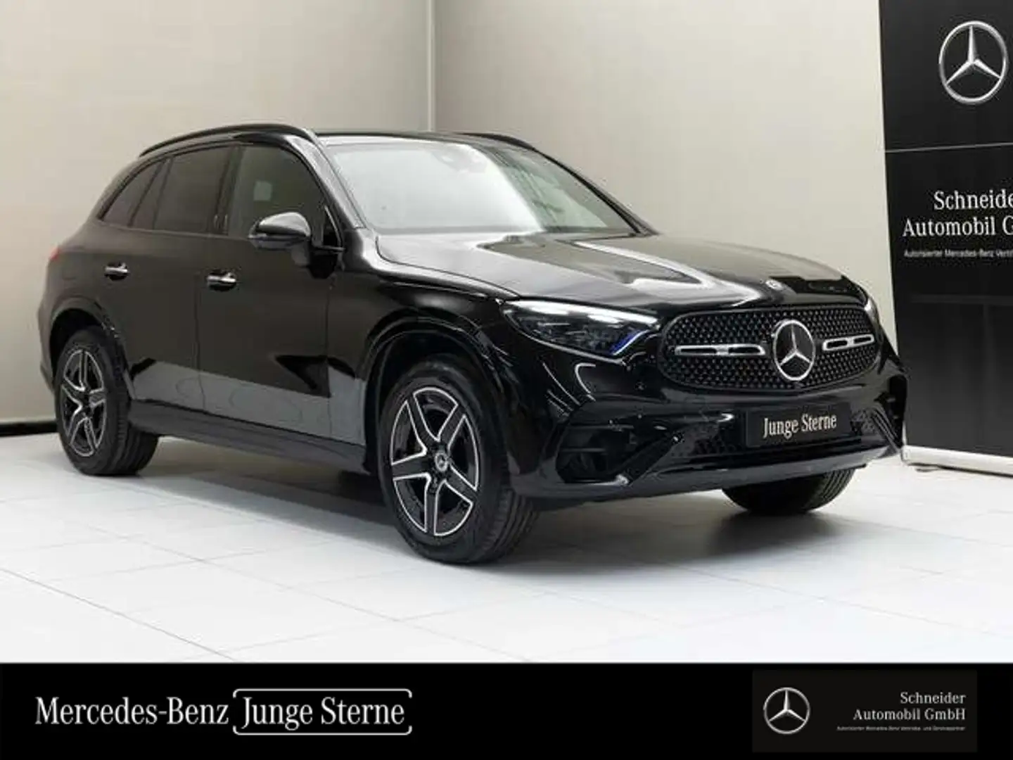 Mercedes-Benz GLC 300 de 4MATIC ACC SpurW Navi Sport S-Sitz Schwarz - 1