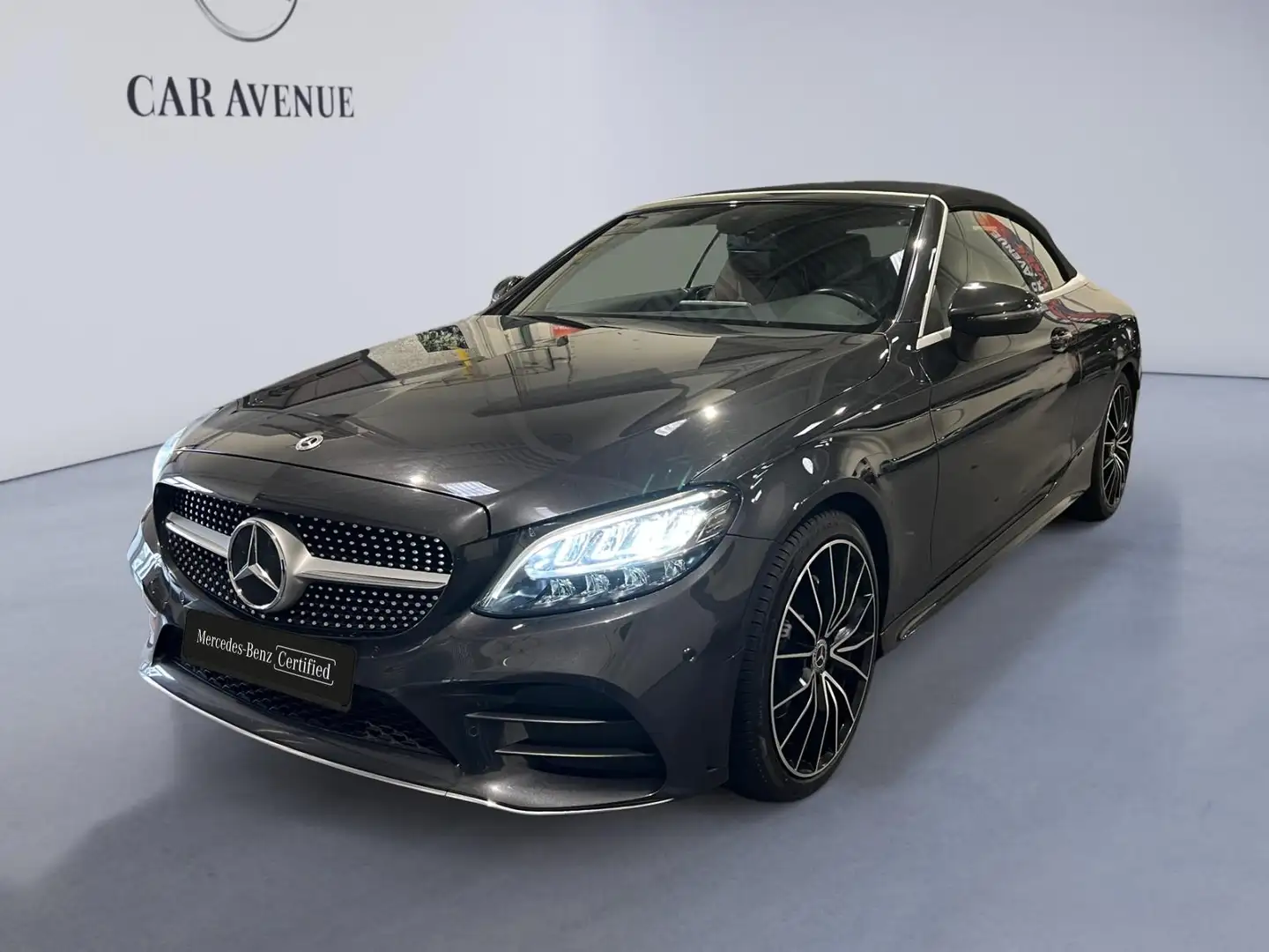 Mercedes-Benz C 180 Classe Cabrio AMG Line Gris - 1