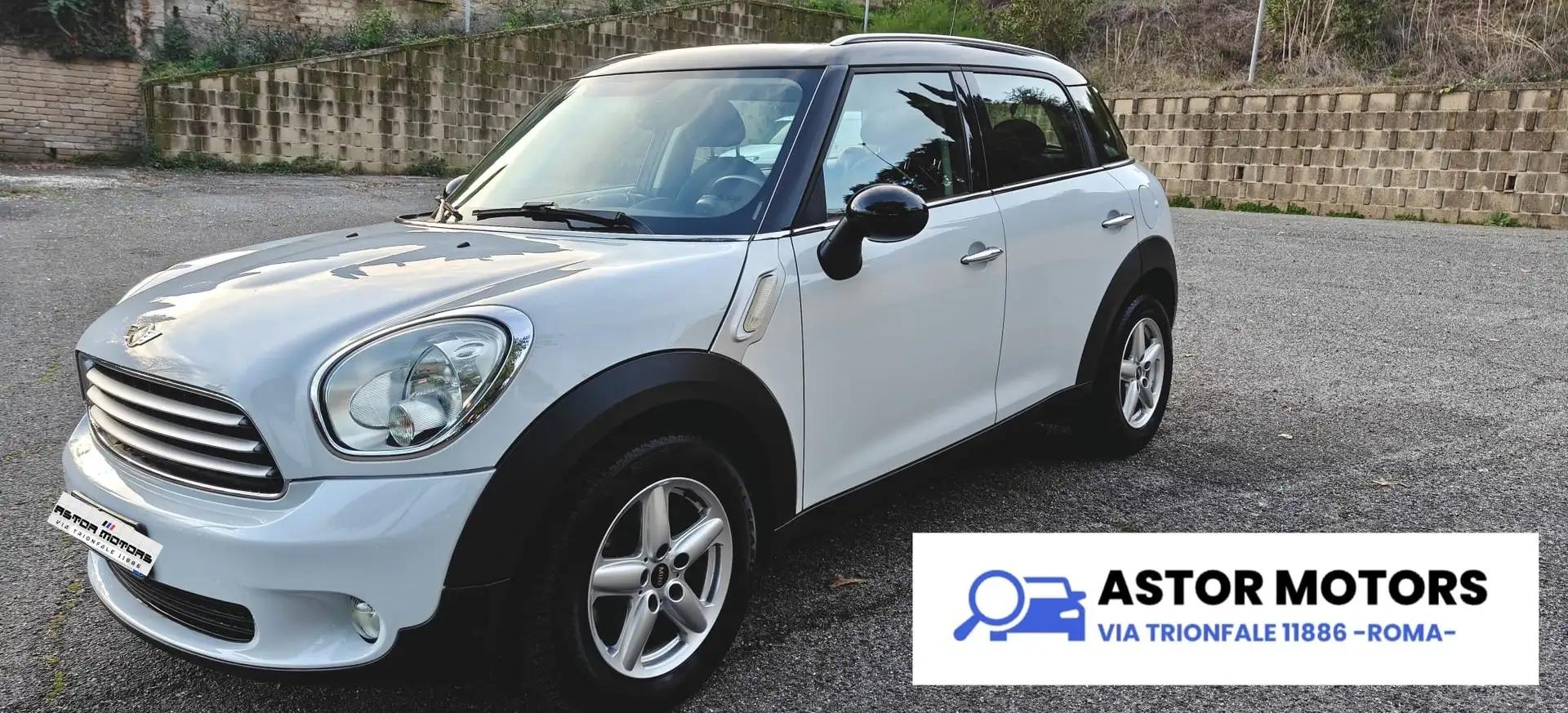 MINI Cooper Countryman Countryman R60 1.6 Autom. Multifunz. Km 120000 Blanc - 1