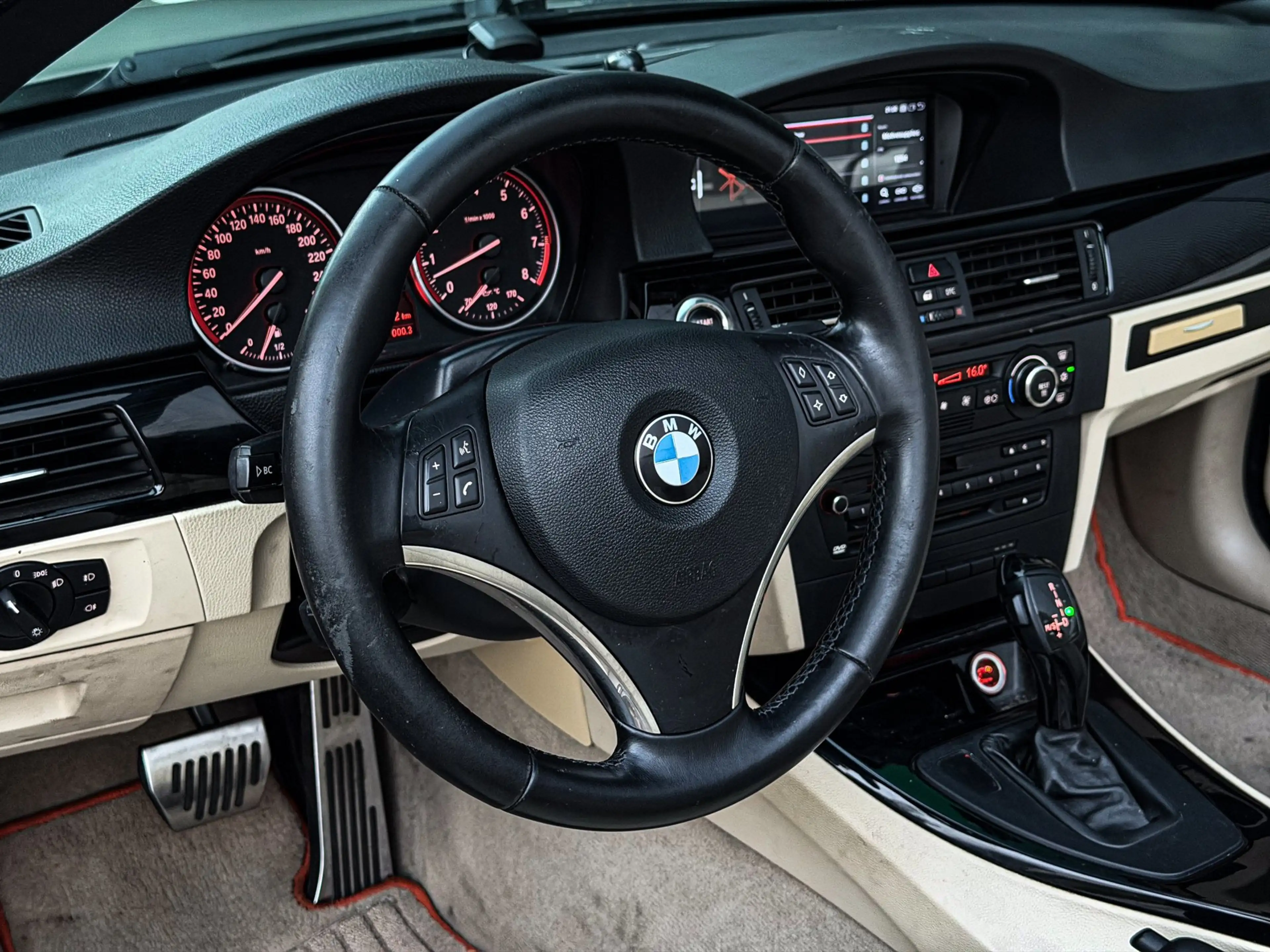 BMW 335 3-serie Cabrio 335i M-SPORT AUT 306 PK CARPLAY/LED — photo 14