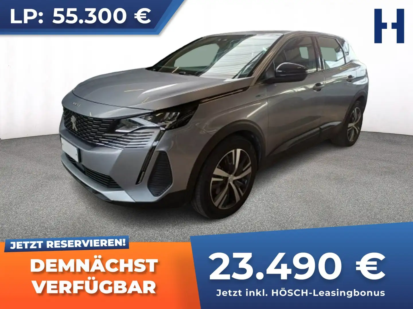 Peugeot 3008 SUV Plug-In Hybrid 225 Active Aut. KAMERA LED -58% Gris - 1