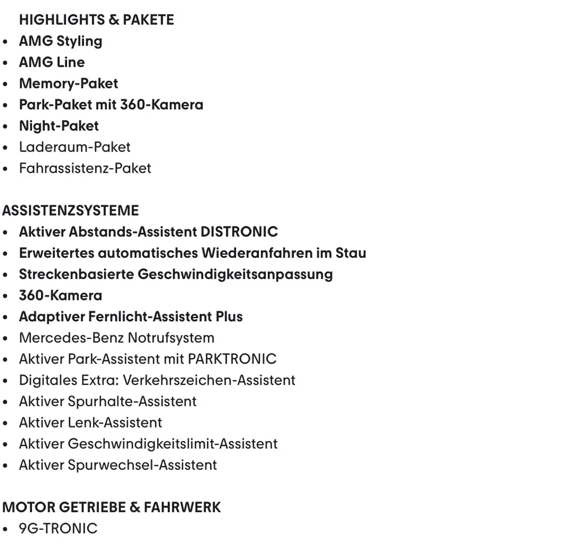 Mercedes-Benz S 580 S 580e 4MATIC Aut.AMG Burm Acc Night auch andere Schwarz - 2