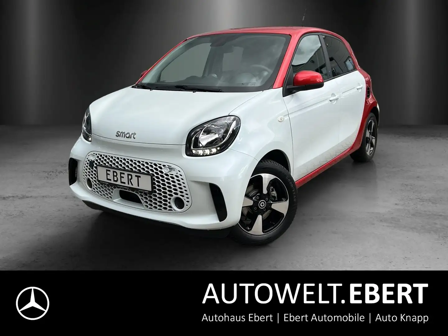 smart forFour EQ forfour Passion Advanced WinterPkt schw.Glas Blanc - 1