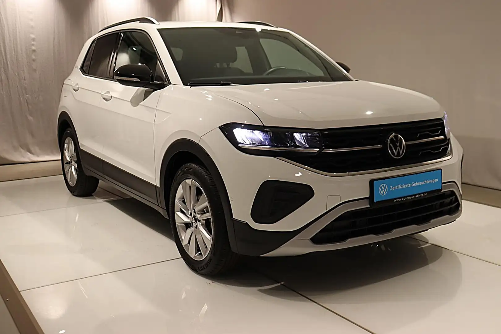 Volkswagen T-Cross GOAL 1.0 TSI ACC LED NAVI KAMERA PDC Anschlussgara Blanc - 2