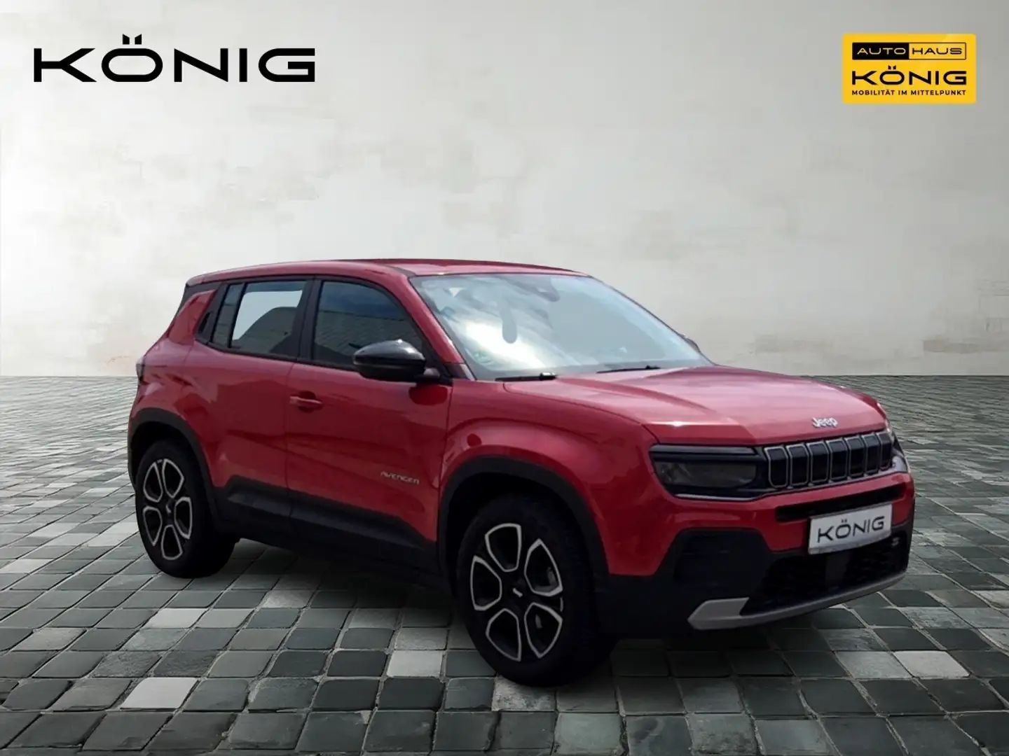 Jeep Avenger Altitude Klima Carplay LED Rot - 2