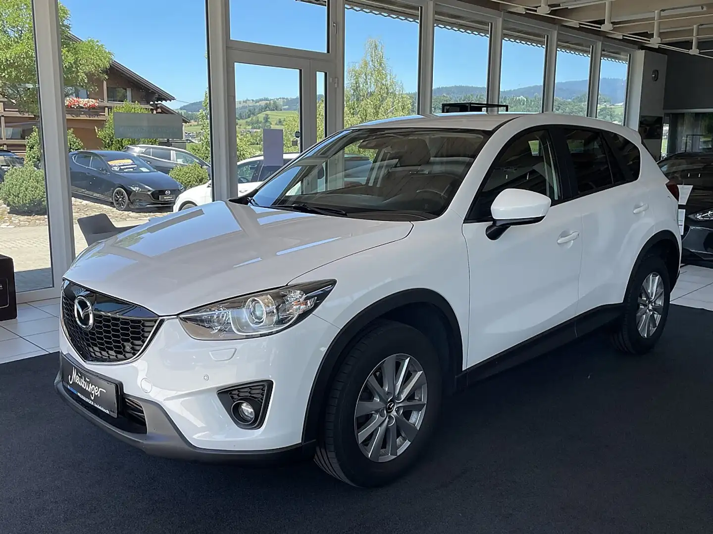 Mazda CX-5 CD150 AWD Attraction Aut. Weiß - 1