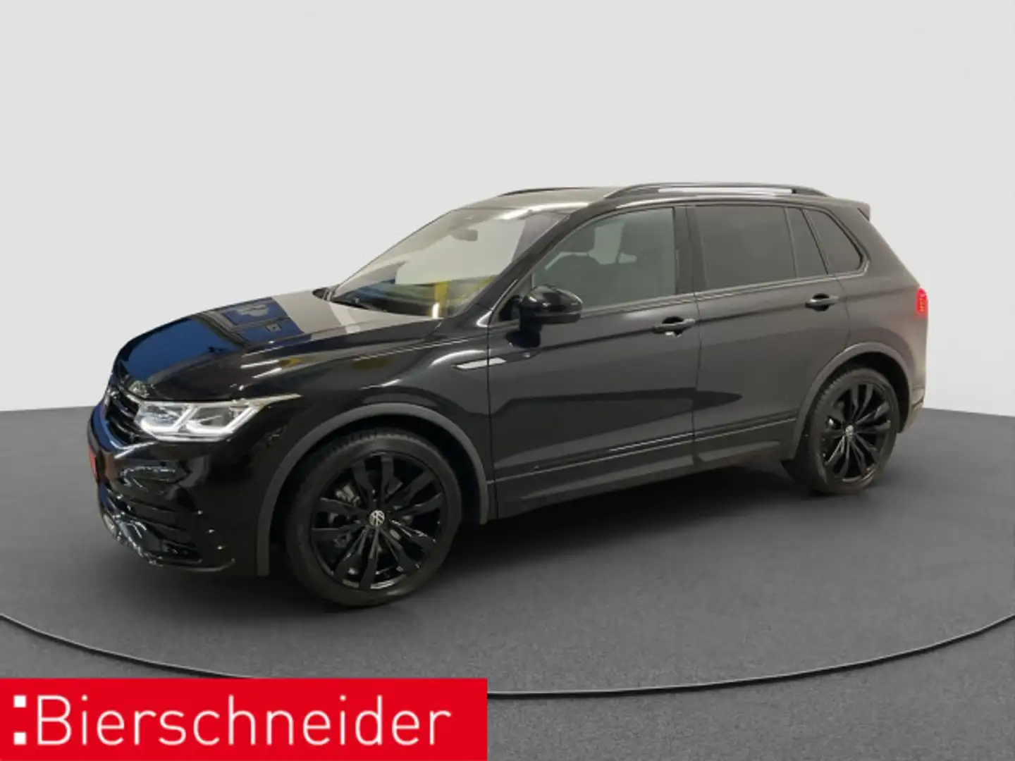 Volkswagen Tiguan 2.0 TDI DSG 4Mo R-Line Black AHK PANO STH Schwarz - 1
