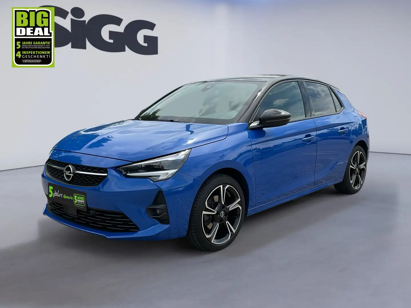 Opel Corsa F 1.2 Turbo GS Line Navi via Smartphone Blau - 2