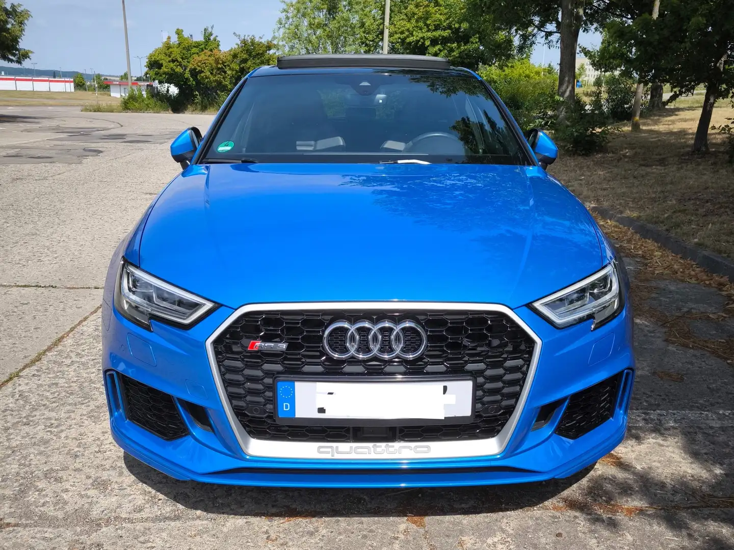 Audi RS3 RS3 Sportback, no OPF, ACC, Panorama, Vmax 280km/h Modrá - 2