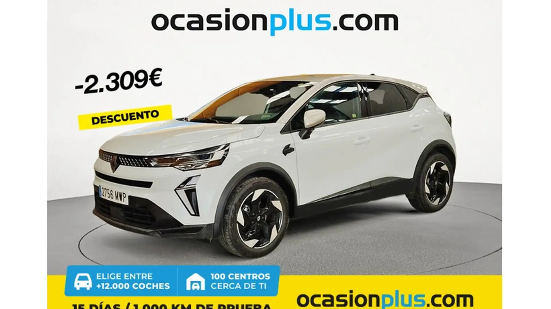 Renault Captur TCe GPF Micro Híbrido Techno 103kW Blanco - 1