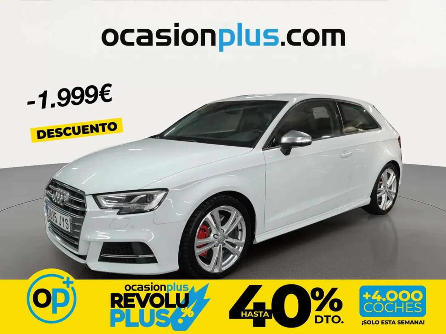 Audi S3 2.0 TFSI quattro S tronic 228kW Blanco - 1