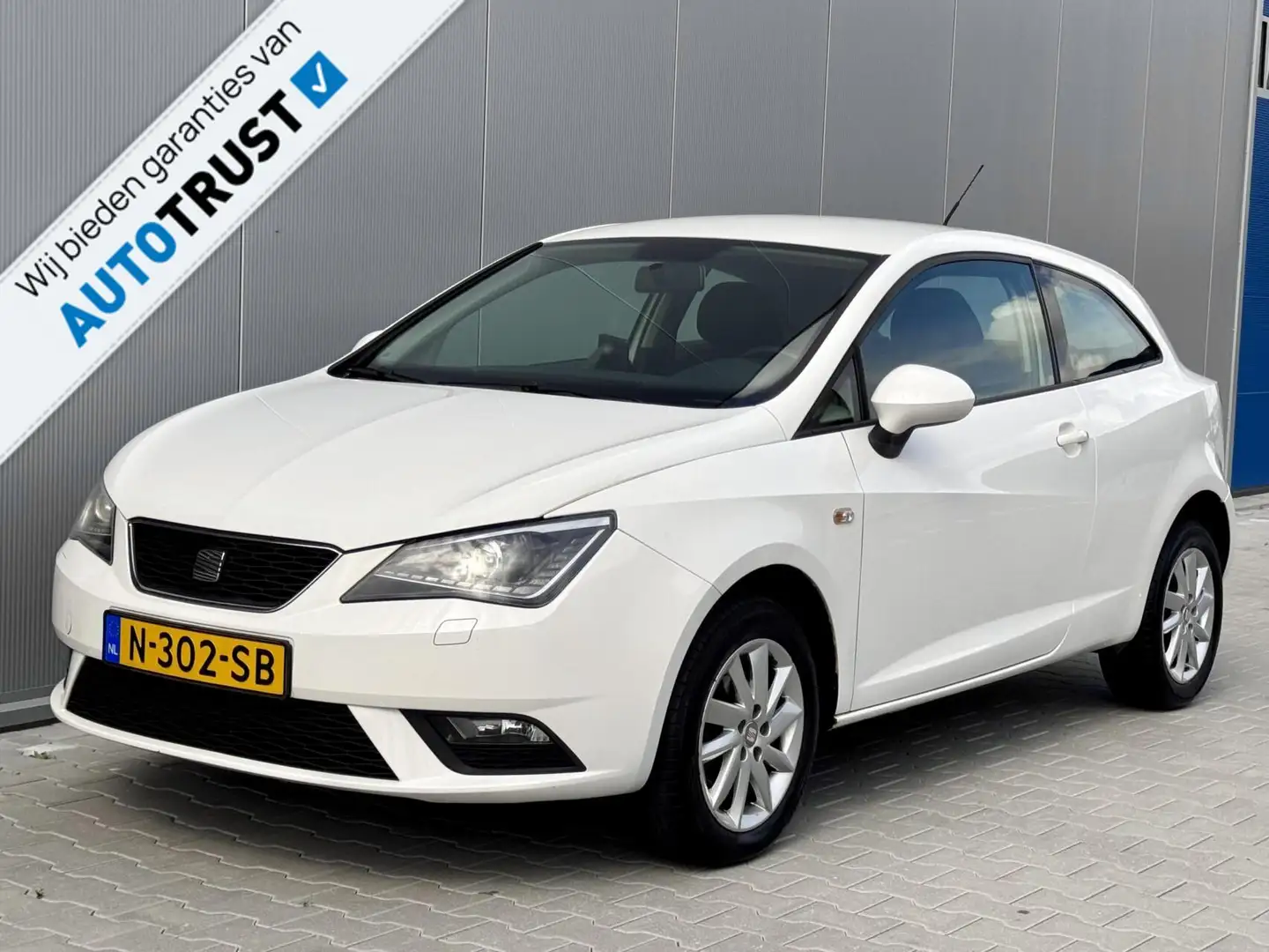 SEAT Ibiza SC 1.2 - 124.000 KM | Xenon | Led | Navi | Clima! Weiß - 1
