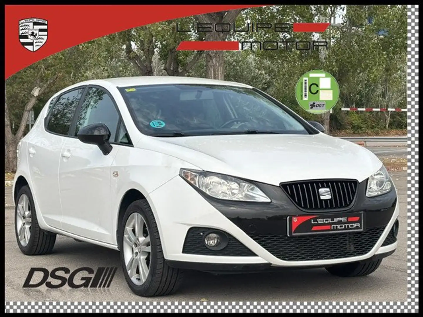 SEAT Ibiza 1.6 Sport DSG Blanco - 1