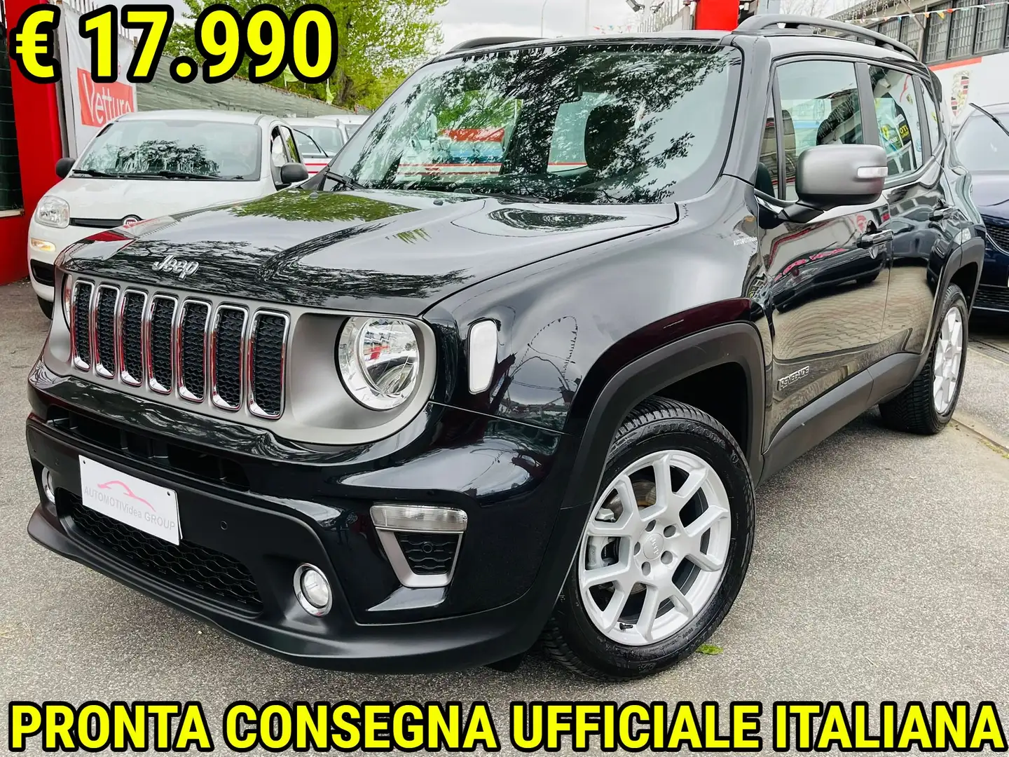 Jeep Renegade Renegade 1.0 t3 Limited 2wd PRONTA CONSEGNA Zwart - 1