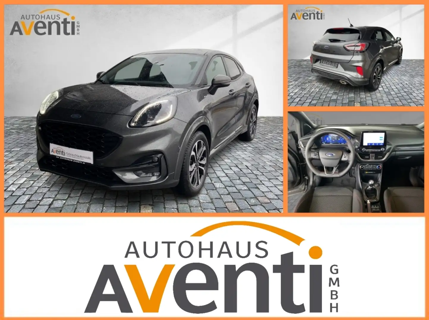 Ford Puma ST-Line *LED*Navi*Lane Assist*Kamera*SHZ* Grau - 1