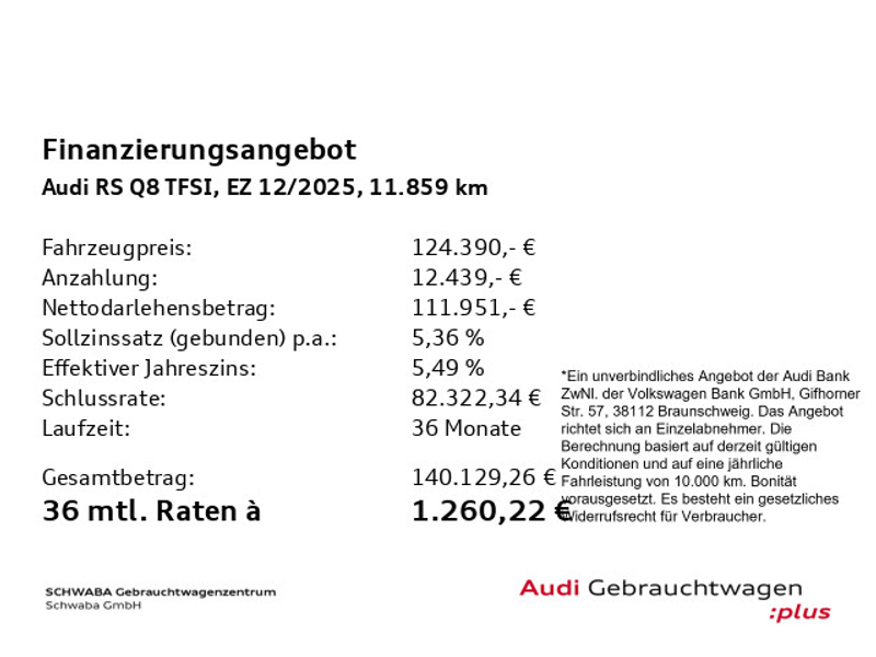 Audi RS Q8 quattro tiptronic — photo 4