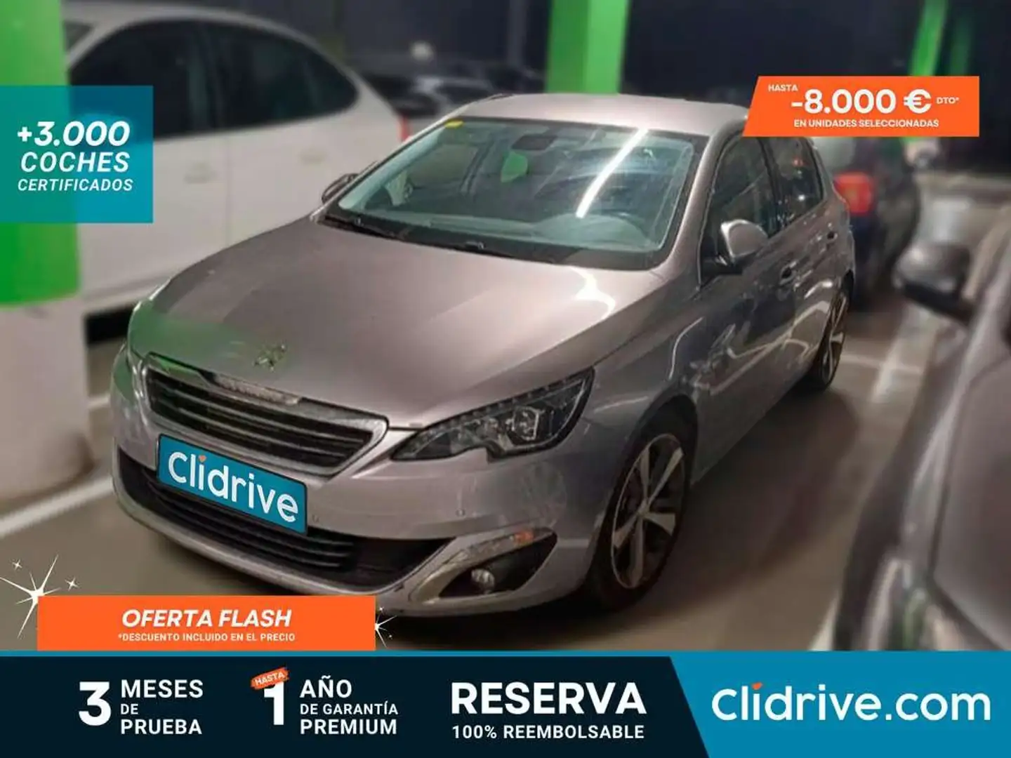 Peugeot 308 SW 1.6HDi Active 92 FAP Gris - 1