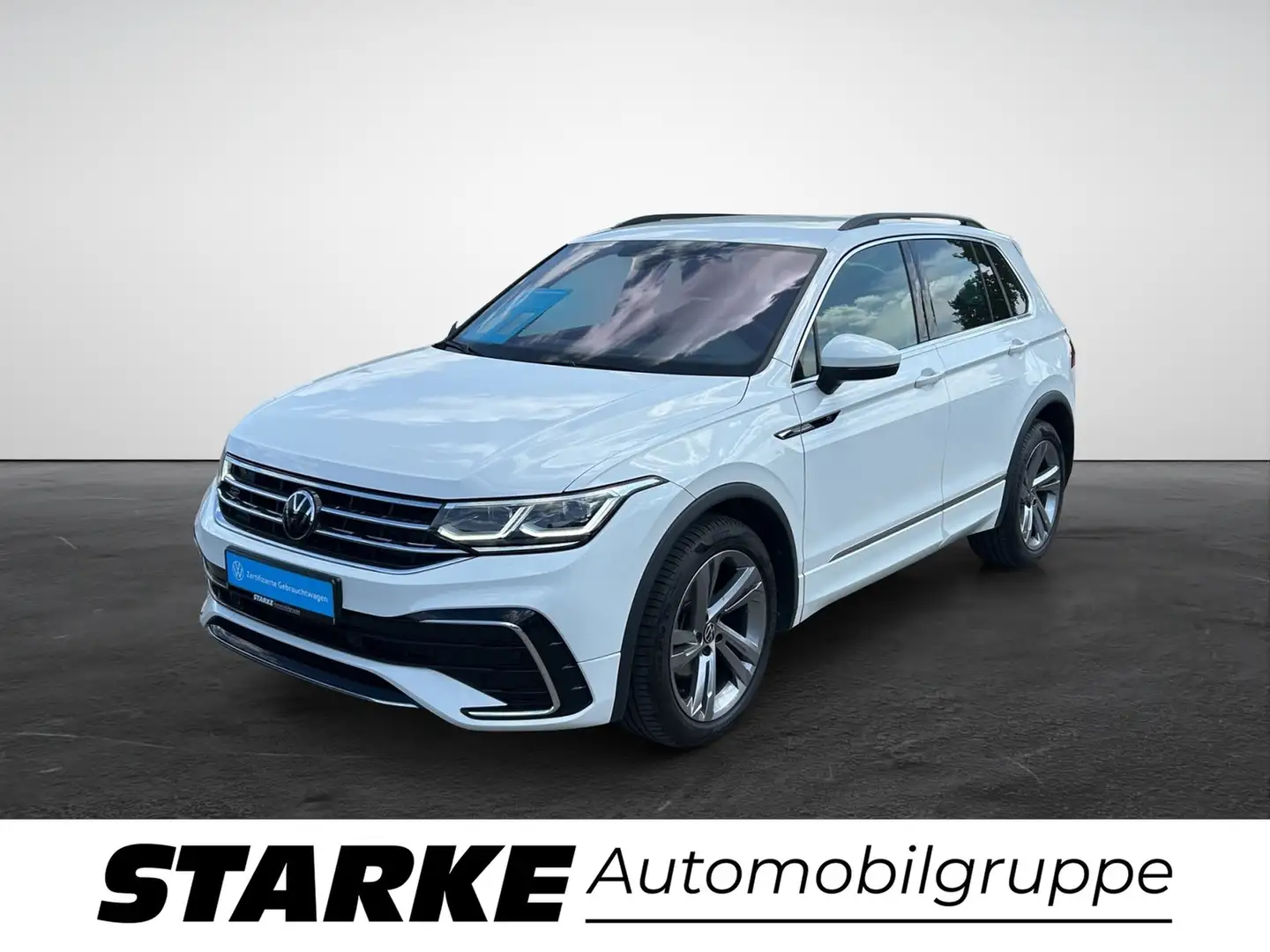 Volkswagen Tiguan 2.0 TDI DSG R-Line Blanc - 2