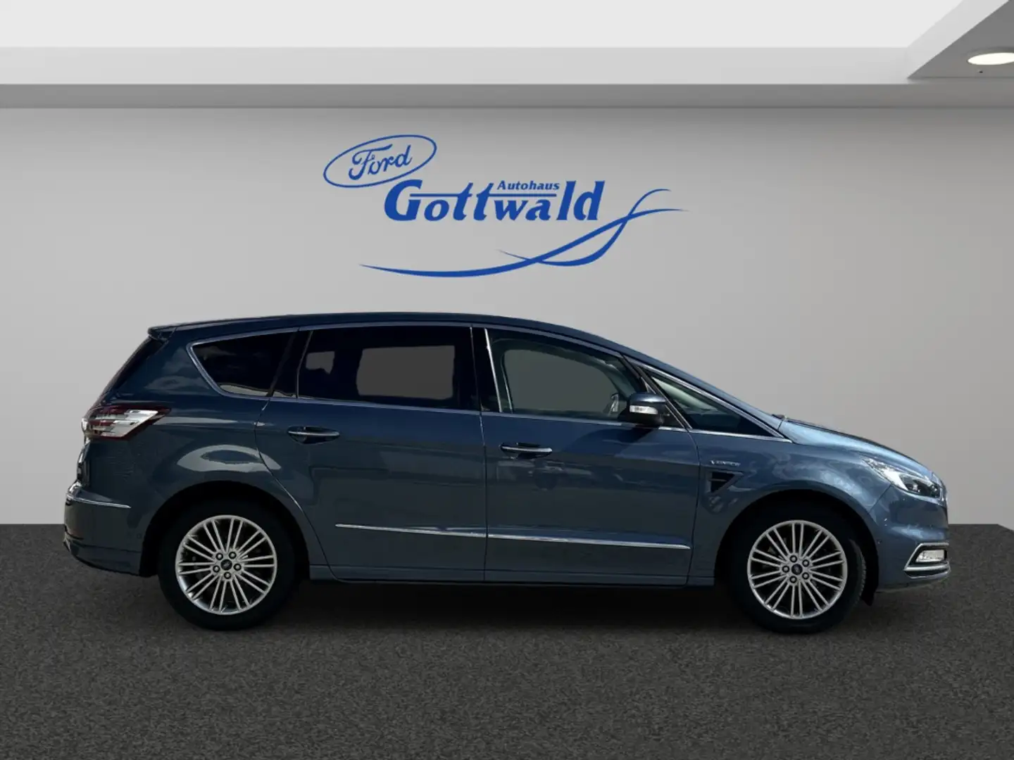 Ford S-Max Vignale Navi LED RFK  GJR AHK Totwinkelassi Winter Blau - 2
