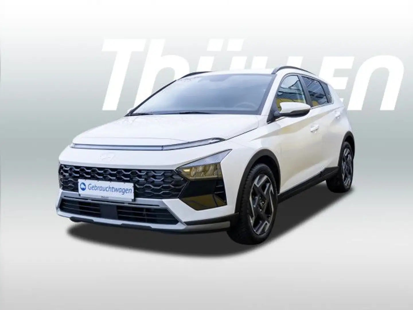 Hyundai BAYON FL 1.0 T-GDi Prime Navi GJR Bluetooth LED Weiß - 1