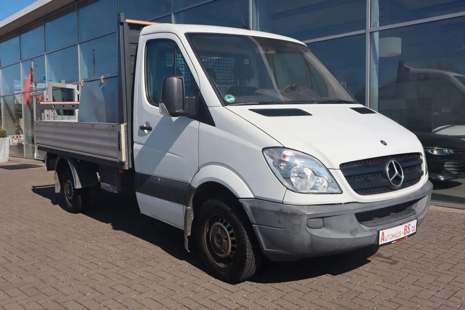 Mercedes-Benz Sprinter II Pritsche 210 CDI,3 SITZER,AHK,1.Hand Weiß - 1