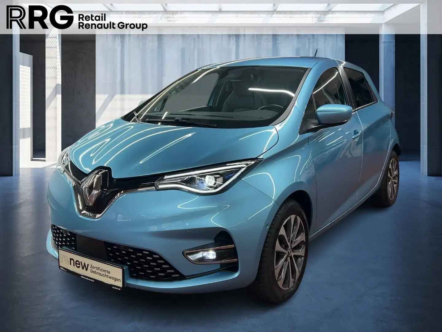 Renault ZOE INTENS R135 50 kWh CCS BATTERIEKAUF Blu/Azzurro - 1
