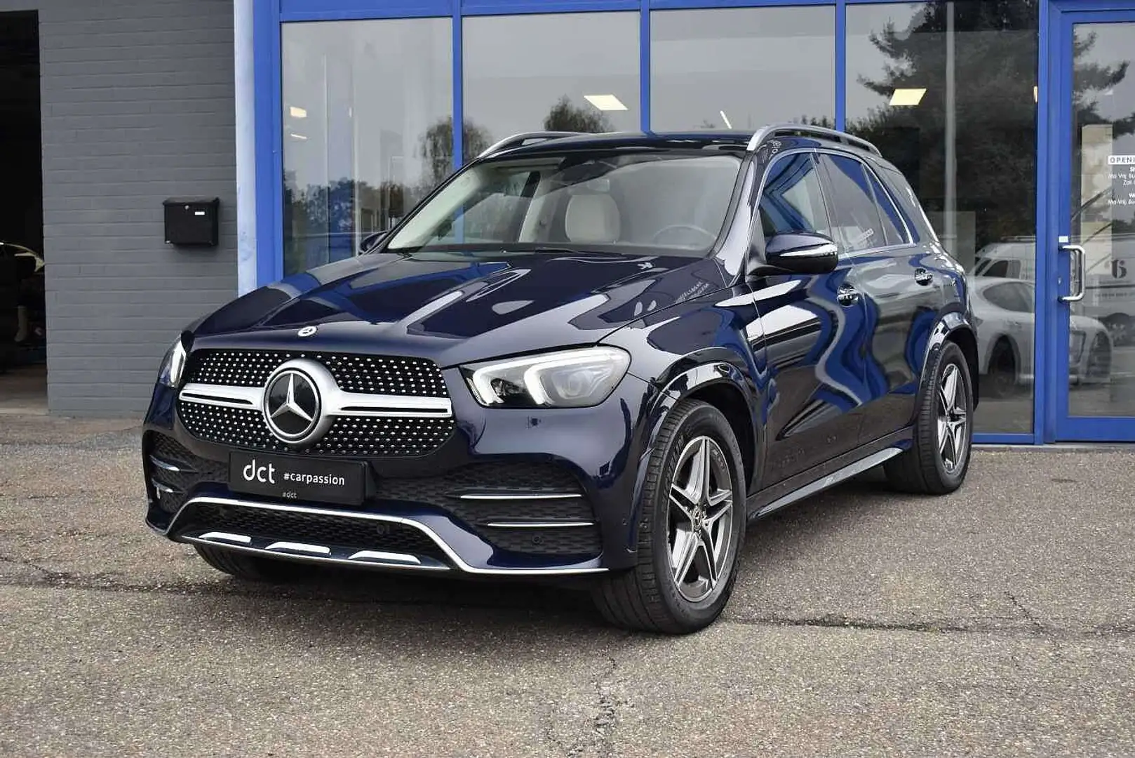 Mercedes-Benz GLE 350 e 4-Matic PHEV AMG-Line Pano Burmester Mem. Seats Bleu - 1