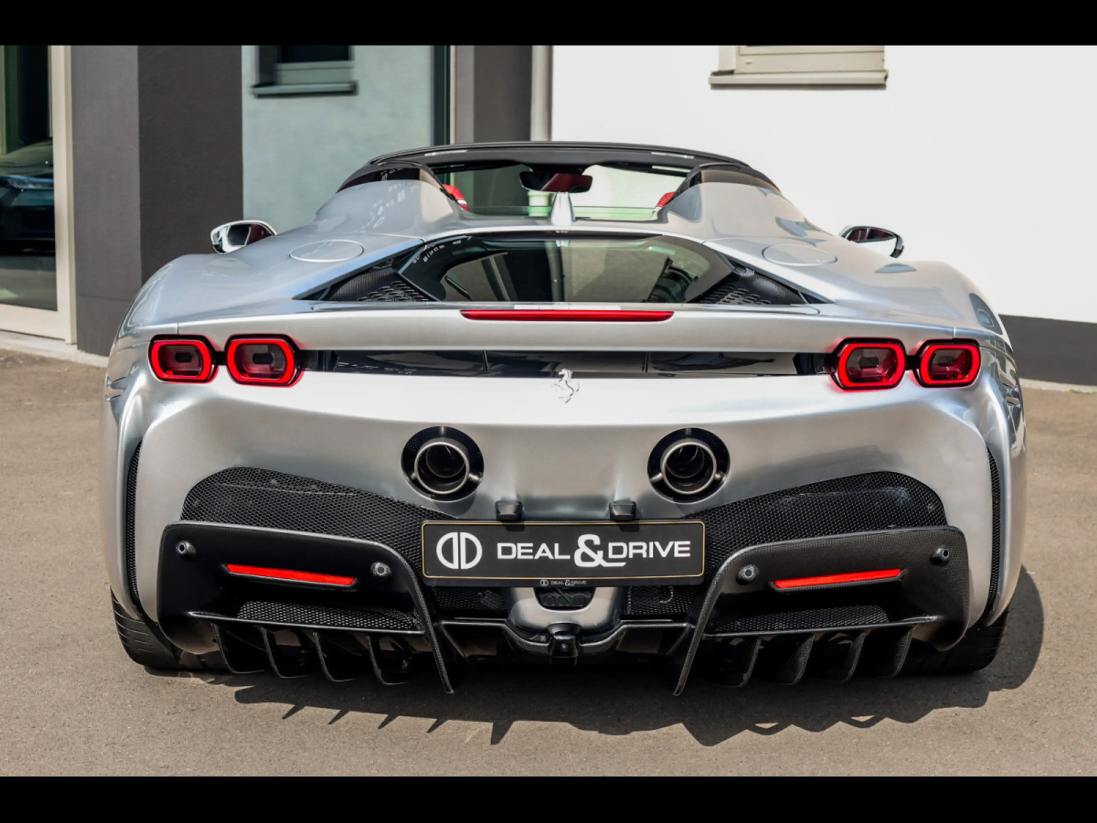 Ferrari SF90 Spider ATELIER°SANUSILVER°NERO PUROSANGUE°PPF°CARBON°LIFT — photo 4