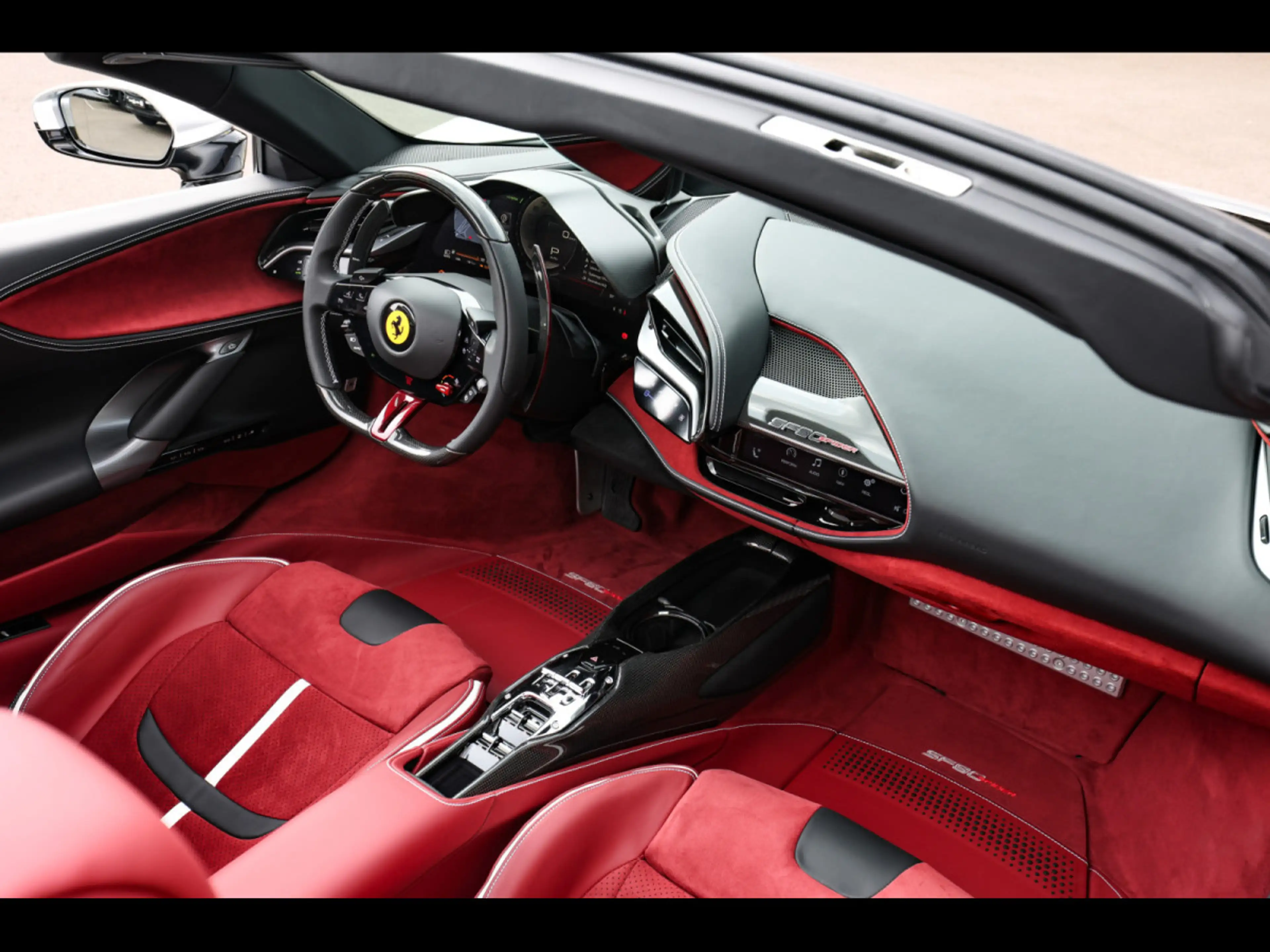 Ferrari SF90 Spider ATELIER°SANUSILVER°NERO PUROSANGUE°PPF°CARBON°LIFT — photo 14
