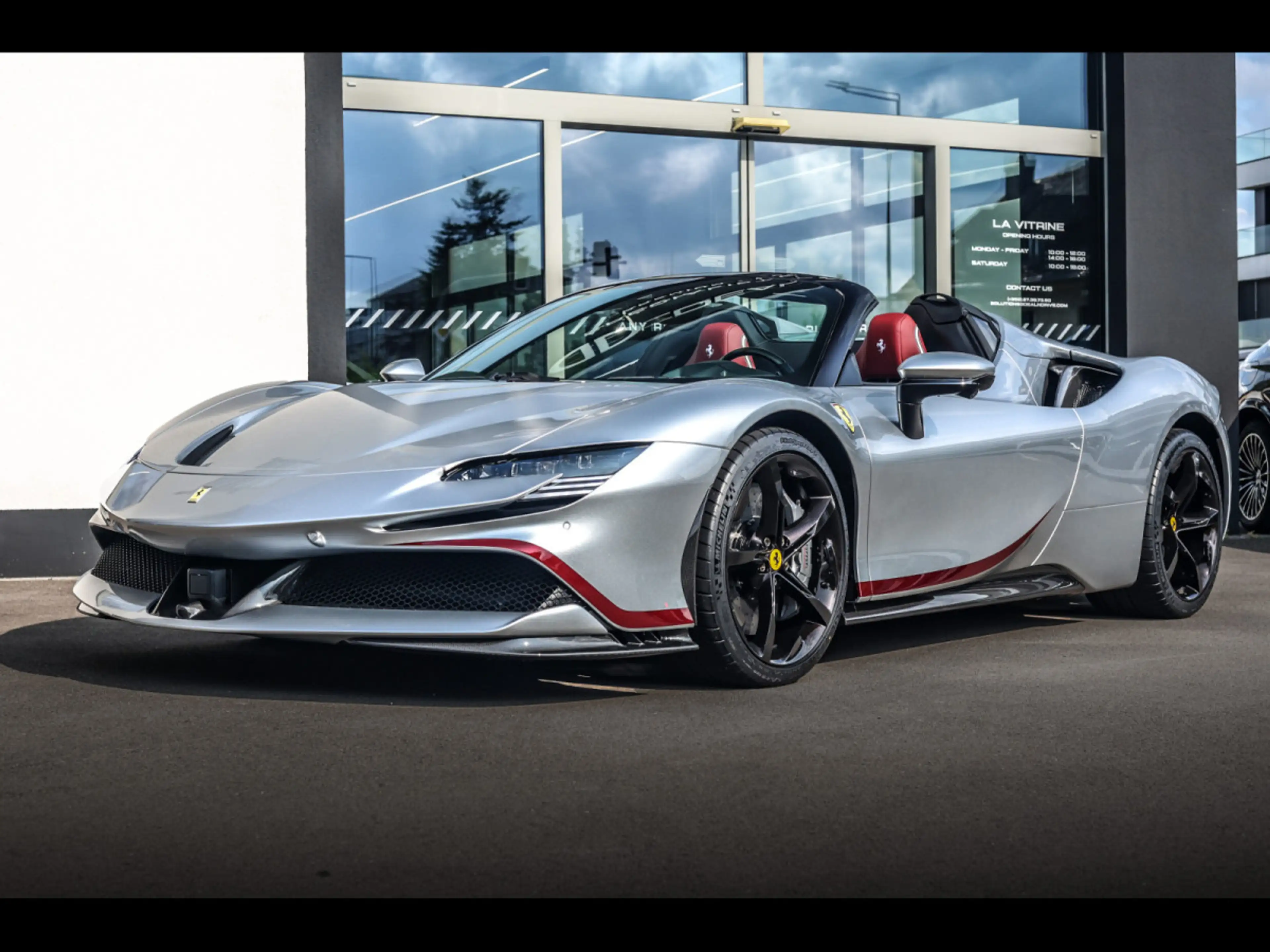 Ferrari SF90 Spider ATELIER°SANUSILVER°NERO PUROSANGUE°PPF°CARBON°LIFT — photo 6