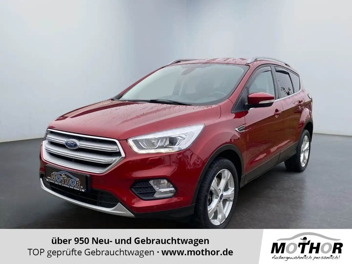 Ford Kuga Titanium 2.0 TDCi TEMP NAVI PDC SHZ Rosso - 1