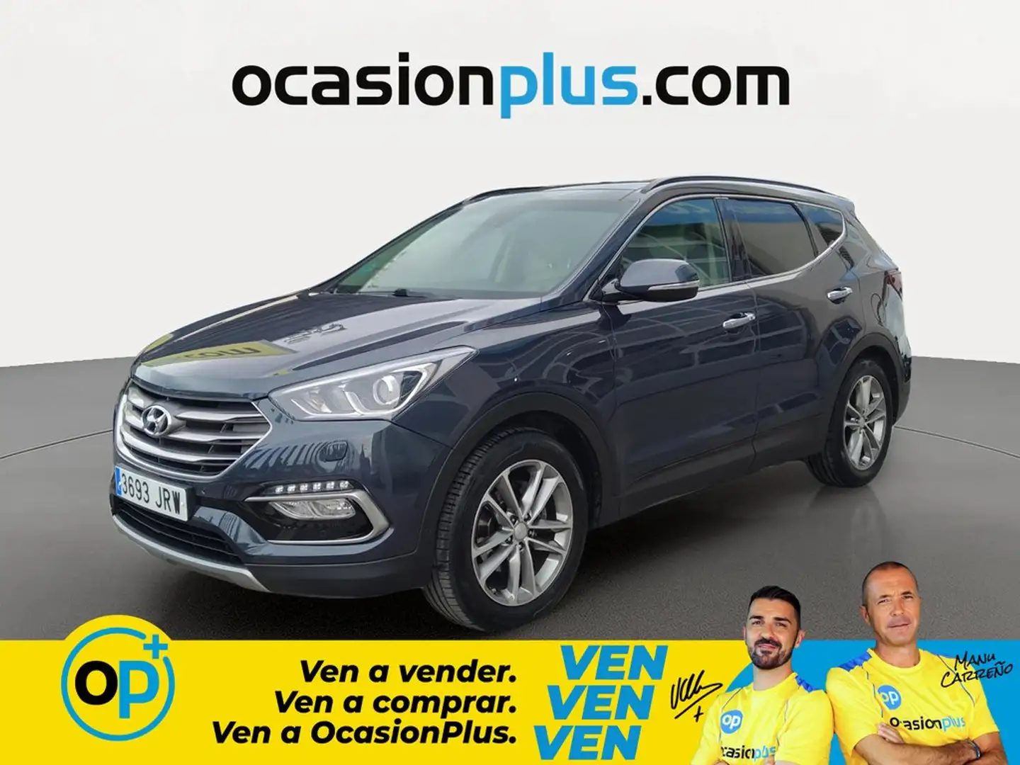 Hyundai SANTA FE 2.2CRDi 4x4 Style 7s Aut. Azul - 1