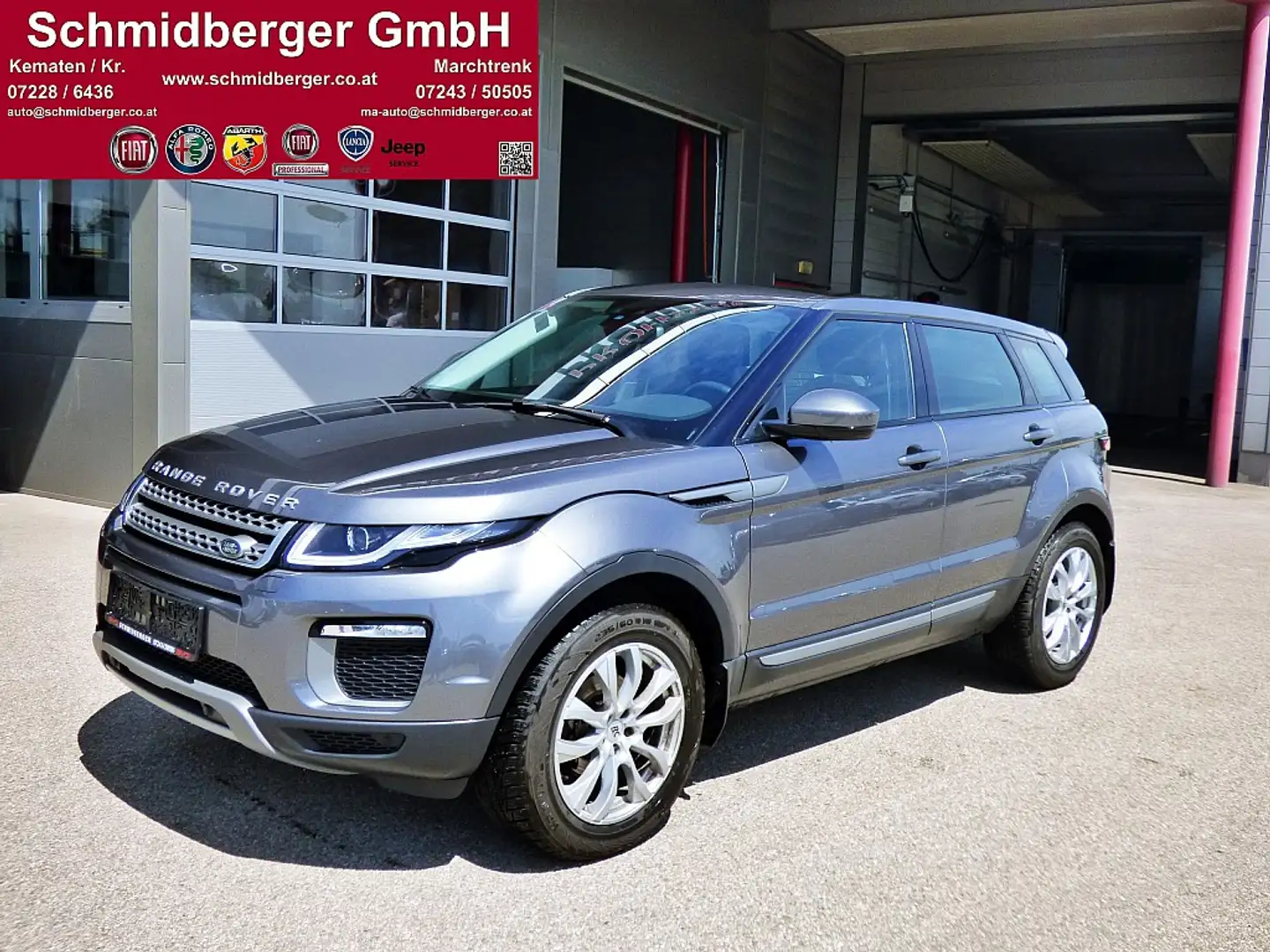 Land Rover Range Rover Evoque SE 2,0 eD4 e-Capability 8-fach/AHK Grau - 1