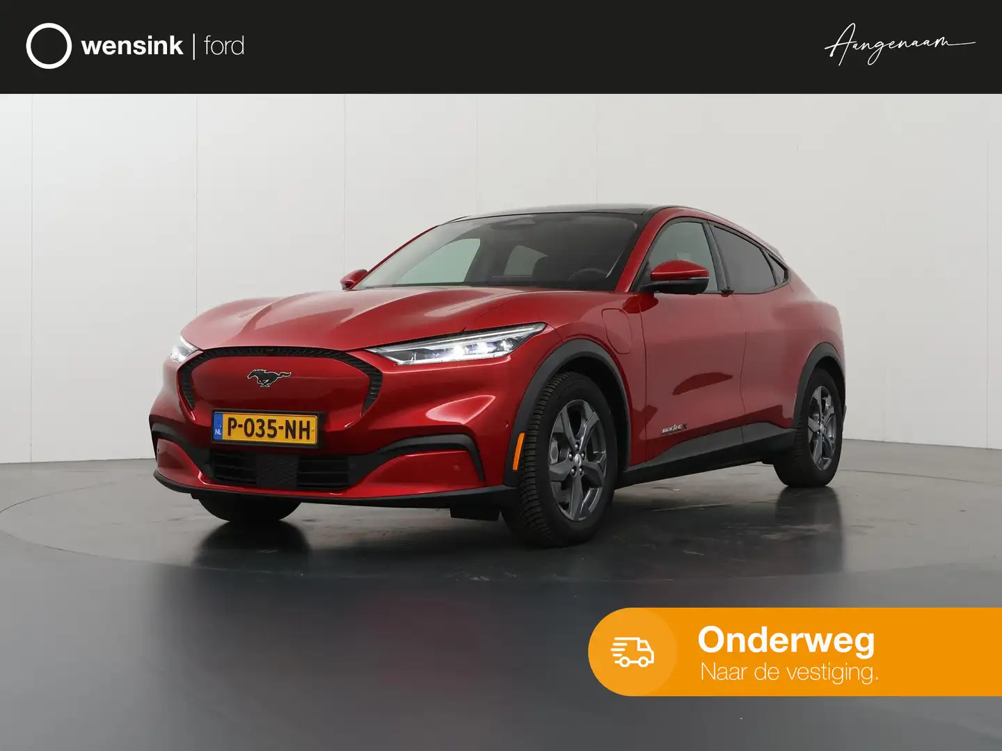 Ford Mustang Mach-E Extended RWD 98 kWh | Panoramadak | Navigatie | Pa Rouge - 1