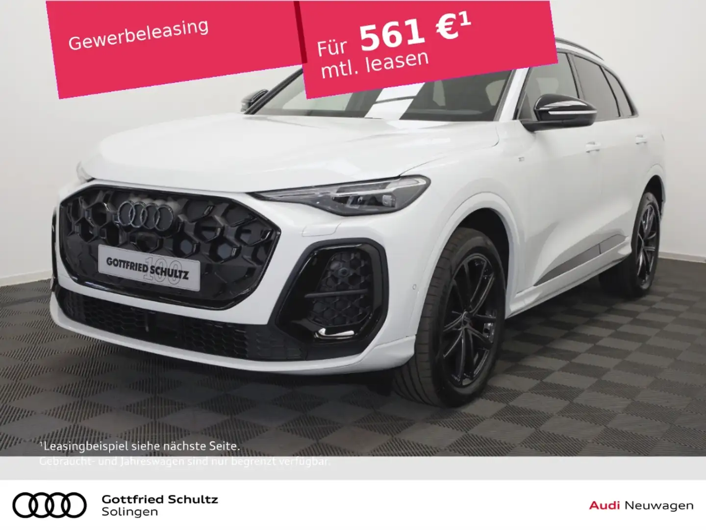 Audi Q5 SUV TFSI Navi  Pano ACC AHK S line Weiß - 1