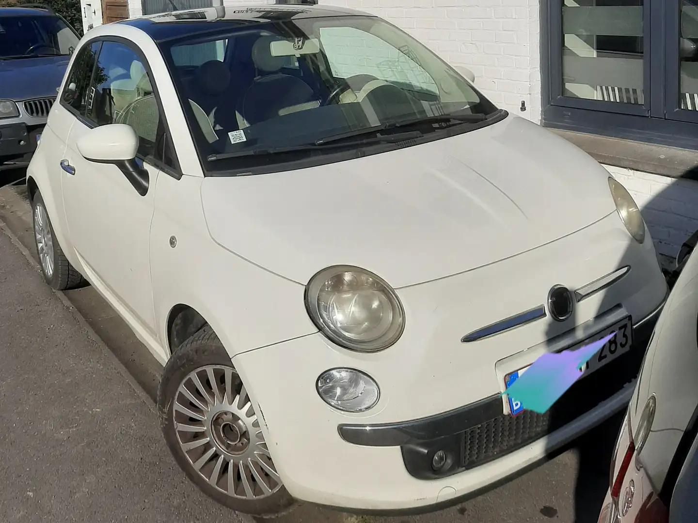 Fiat 500 500+1.3+Multijet+75+ch+DPF+by+Diesel Blanc - 1