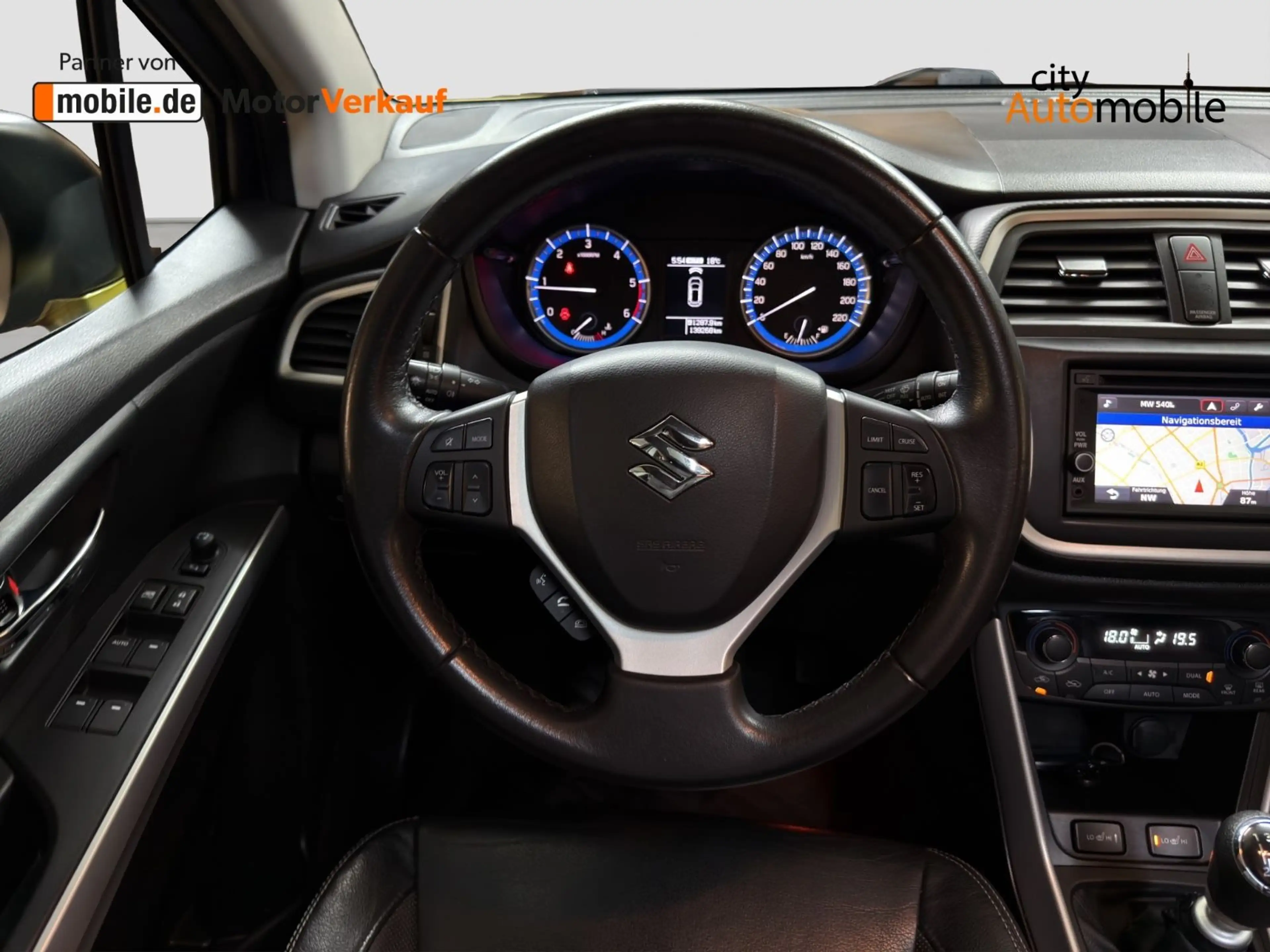Suzuki SX4 S-Cross 4x4/1.HAND/V-LEDER/PANO/NAVI/KAM/SHZ — photo 10