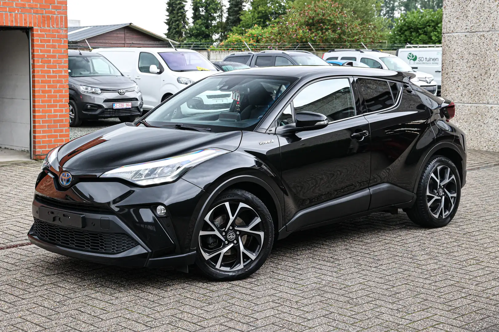 Toyota C-HR BENZINE/HYBRID*CAMERA*AUTOMAAT*ZETELVERWARMING* Noir - 1