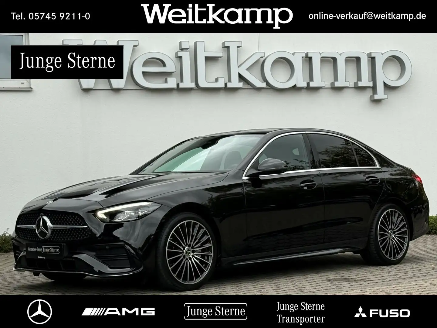 Mercedes-Benz C 300 C 300 d AMG+Panorama+19"+360°+Totwinkel+Ambiente Schwarz - 1