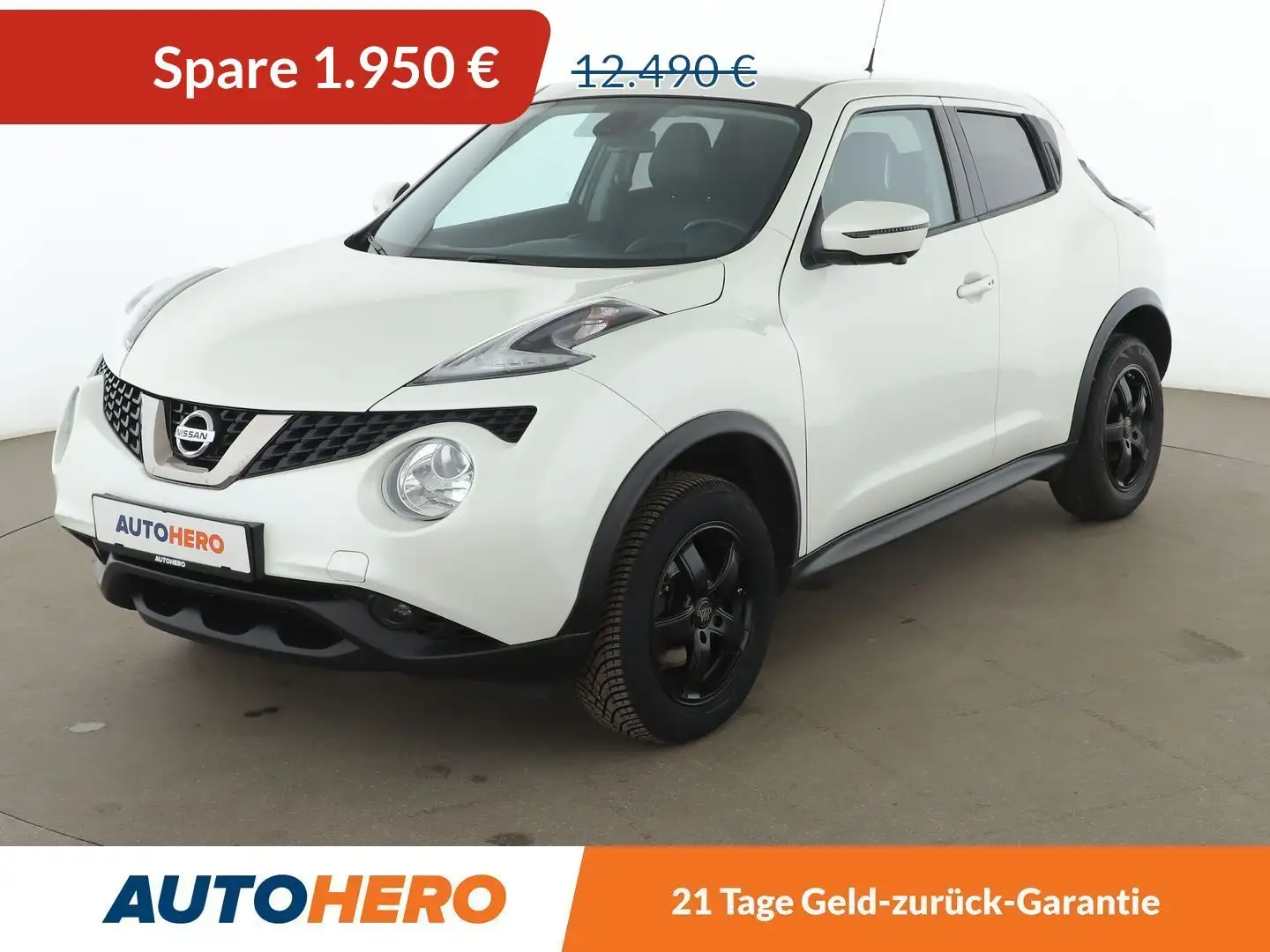 Nissan Juke 1.6 N-Connecta*NAVI*360°CAM*SHZ*BOSE*KLIMA* Weiß - 1