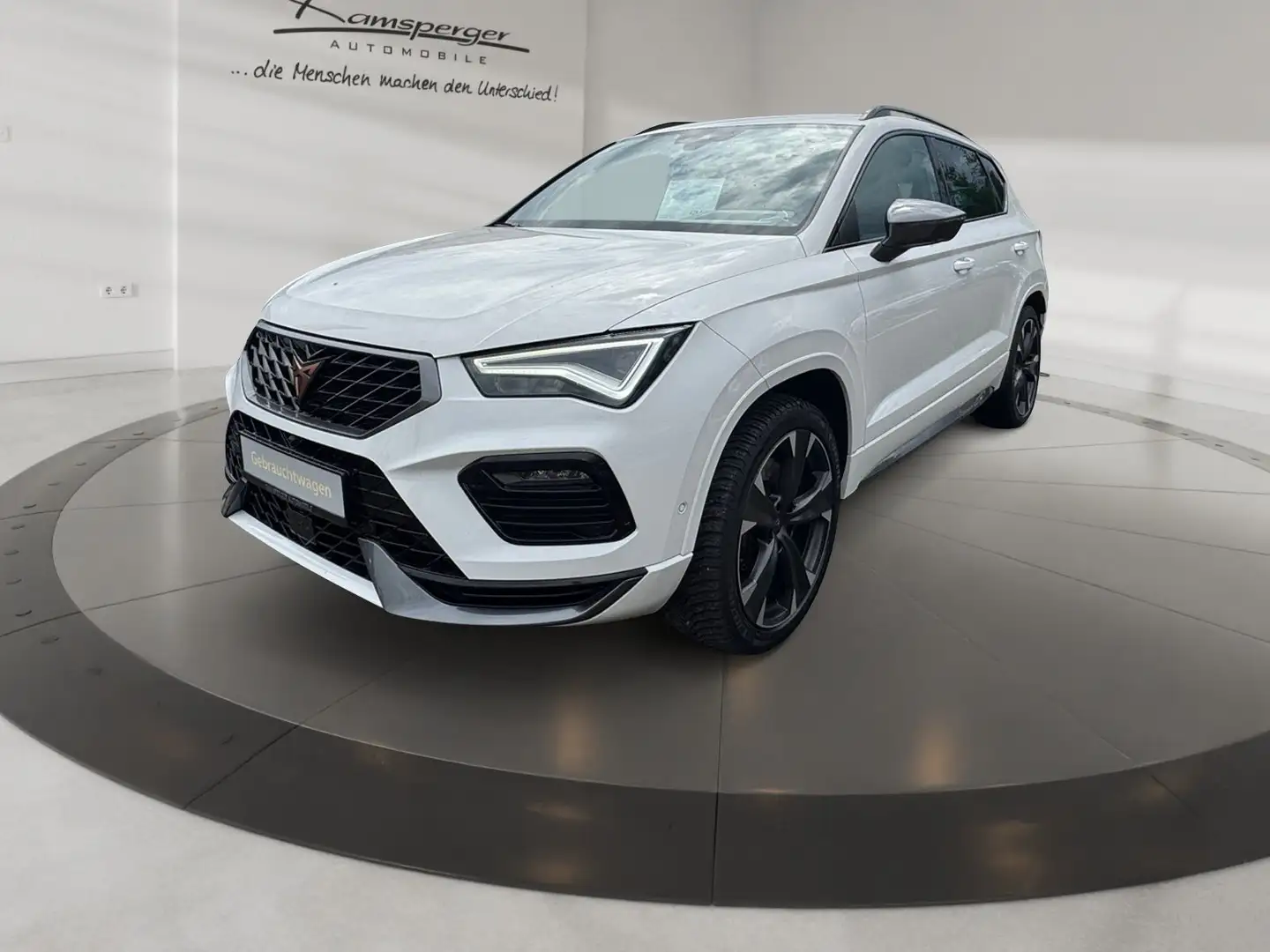 CUPRA Ateca 2.0 TSI 4Drive LED/AHK/Pano/Assist/uvm. Weiß - 2