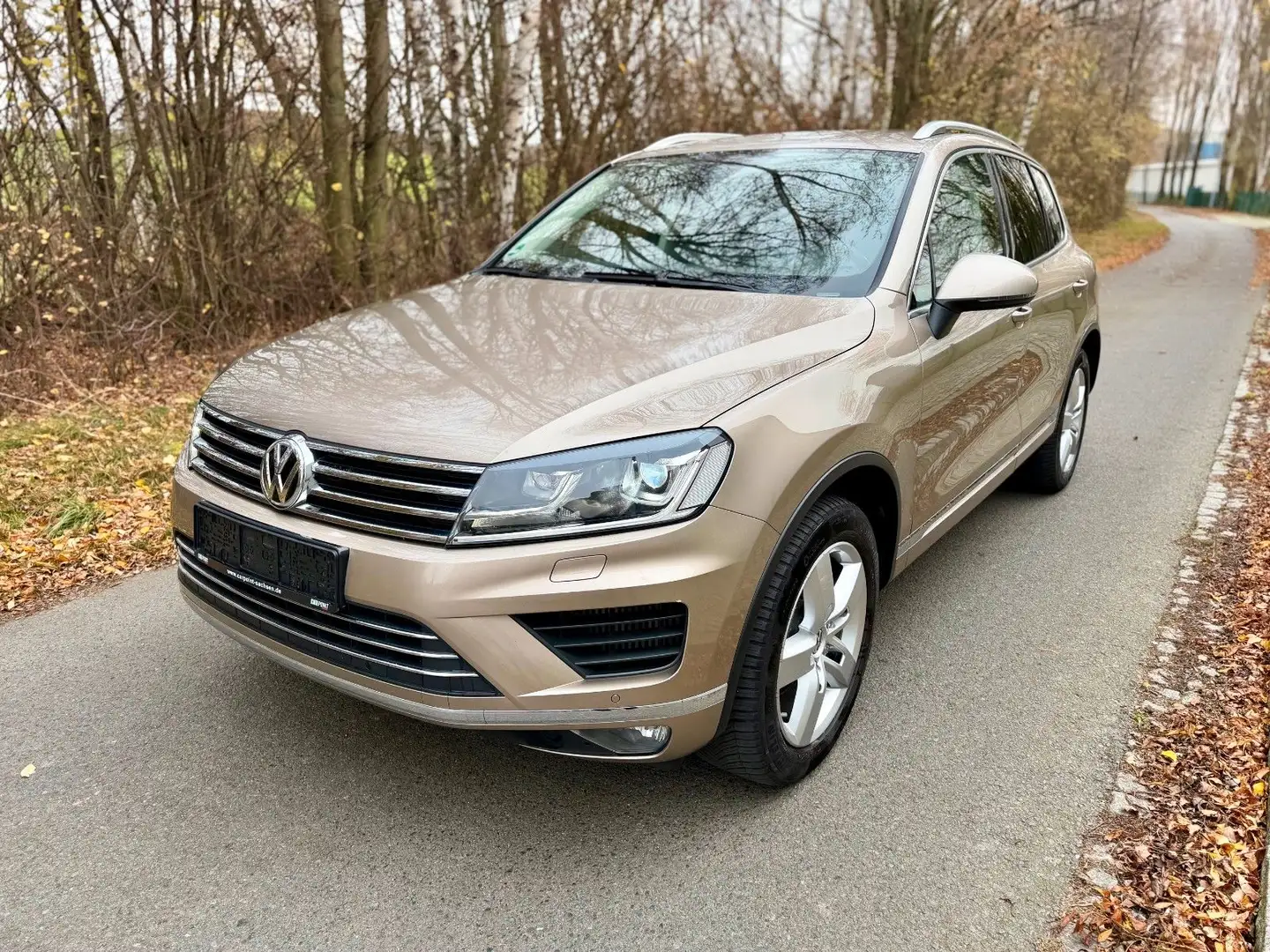 Volkswagen Touareg V6 TDI Terrain Tech 4Mot Kamera AHK ACC Gold - 1