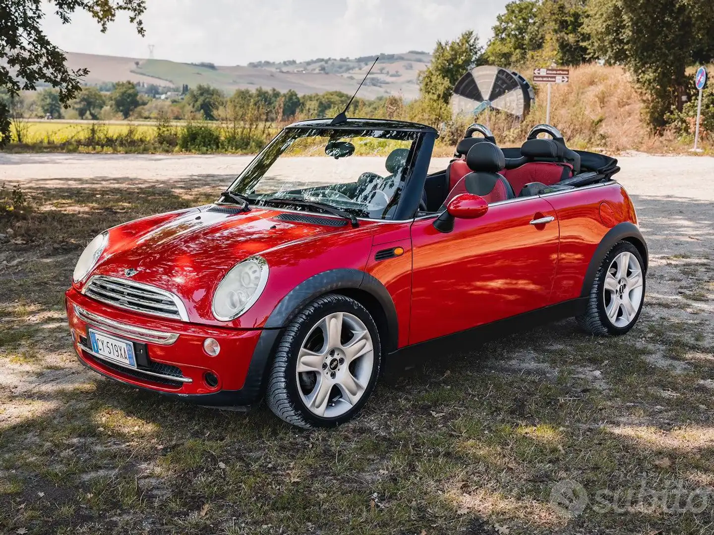 MINI Cooper Cabrio Rosso - 1